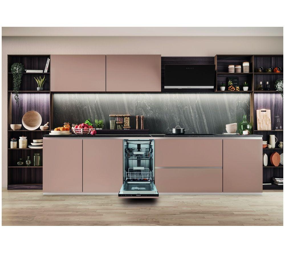 HOTPOINT HP6IA10BS7LA0UK Fully Integrated Slimline Dishwasher - Black image number 4 of 5