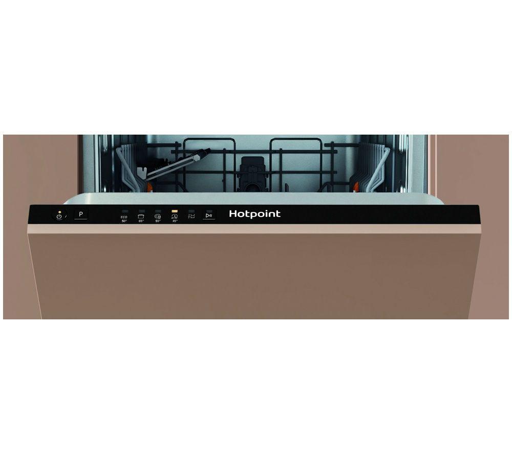 HOTPOINT HP2ID10CS80UK Integrated Slimline Dishwasher - Black image number 3 of 9