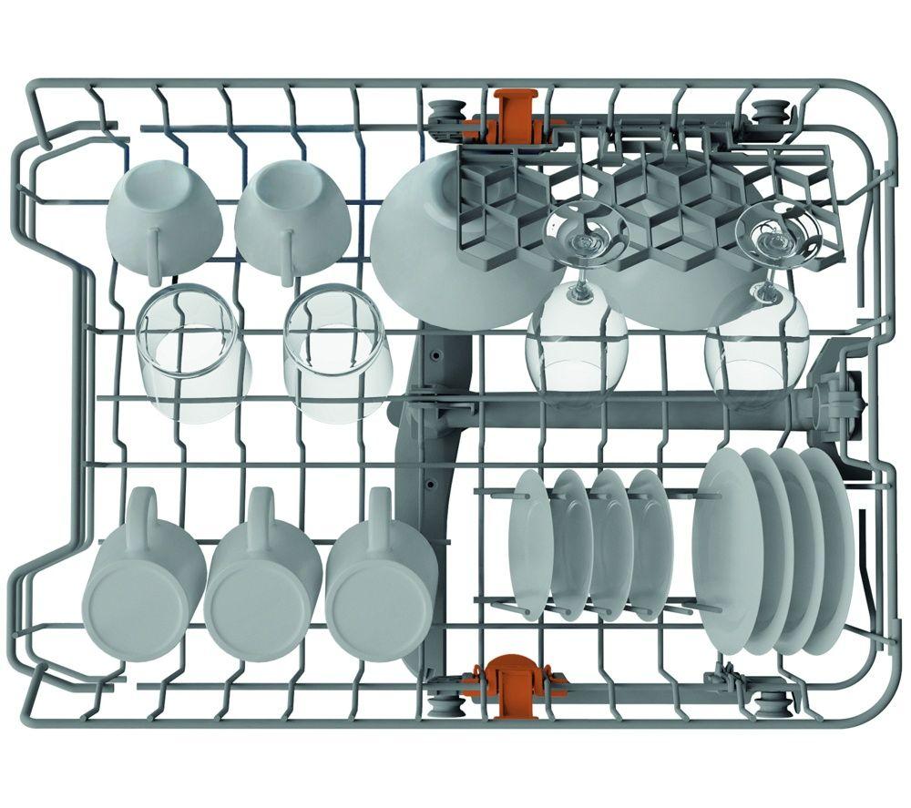 HOTPOINT HP2ID10CS80UK Integrated Slimline Dishwasher - Black image number 7 of 9