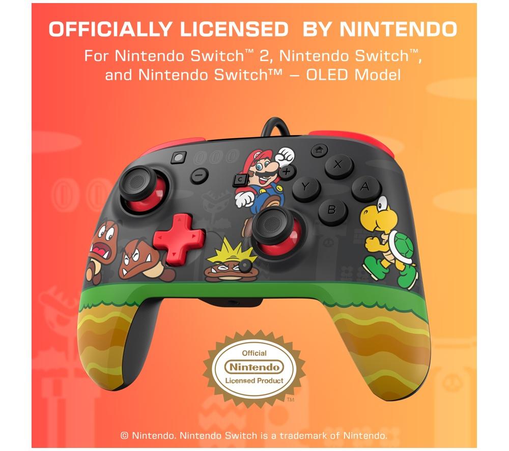 TURTLE BEACH Rematch Wired Controller for Nintendo Switch 2 - Goomba Stomp image number 3 of 14
