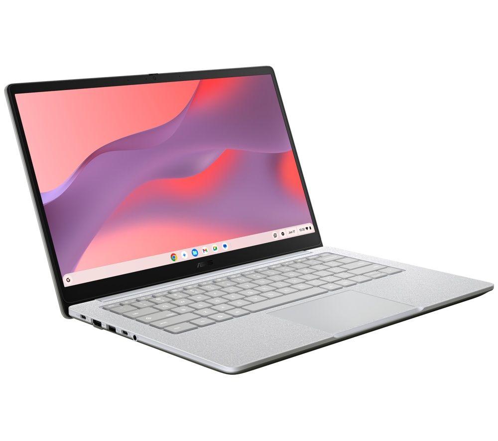 ASUS CM14 14" Chromebook - MediaTek Kompanio 540, 64 GB eMMC, Grey image number 2 of 4