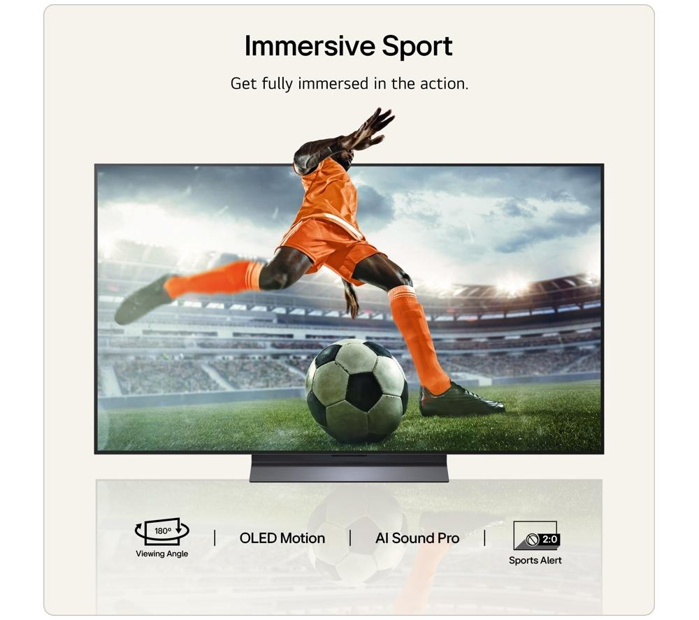LG C6 55" OLED evo AI 4K HDR Smart TV 2026 - OLED55C66LB image number 12 of 15