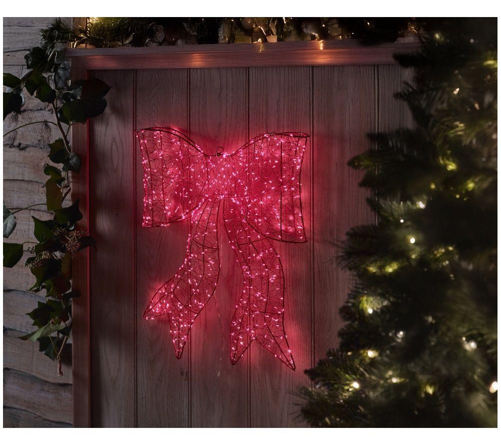 SMART GARDEN Three Kings 650 LED Galaxy Bow - 40 cm, Red image number 2 of 2