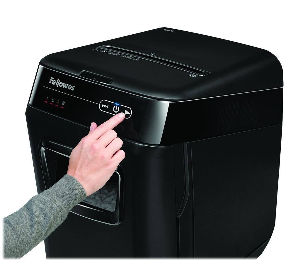 FELLOWES AutoMax 130C Cross Cut Paper Shredder image number 2 of 10