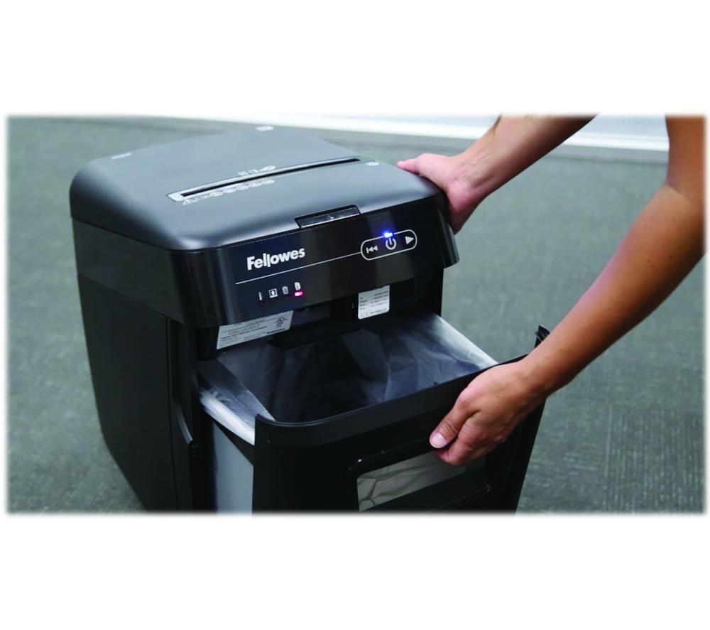 FELLOWES AutoMax 130C Cross Cut Paper Shredder image number 5 of 10