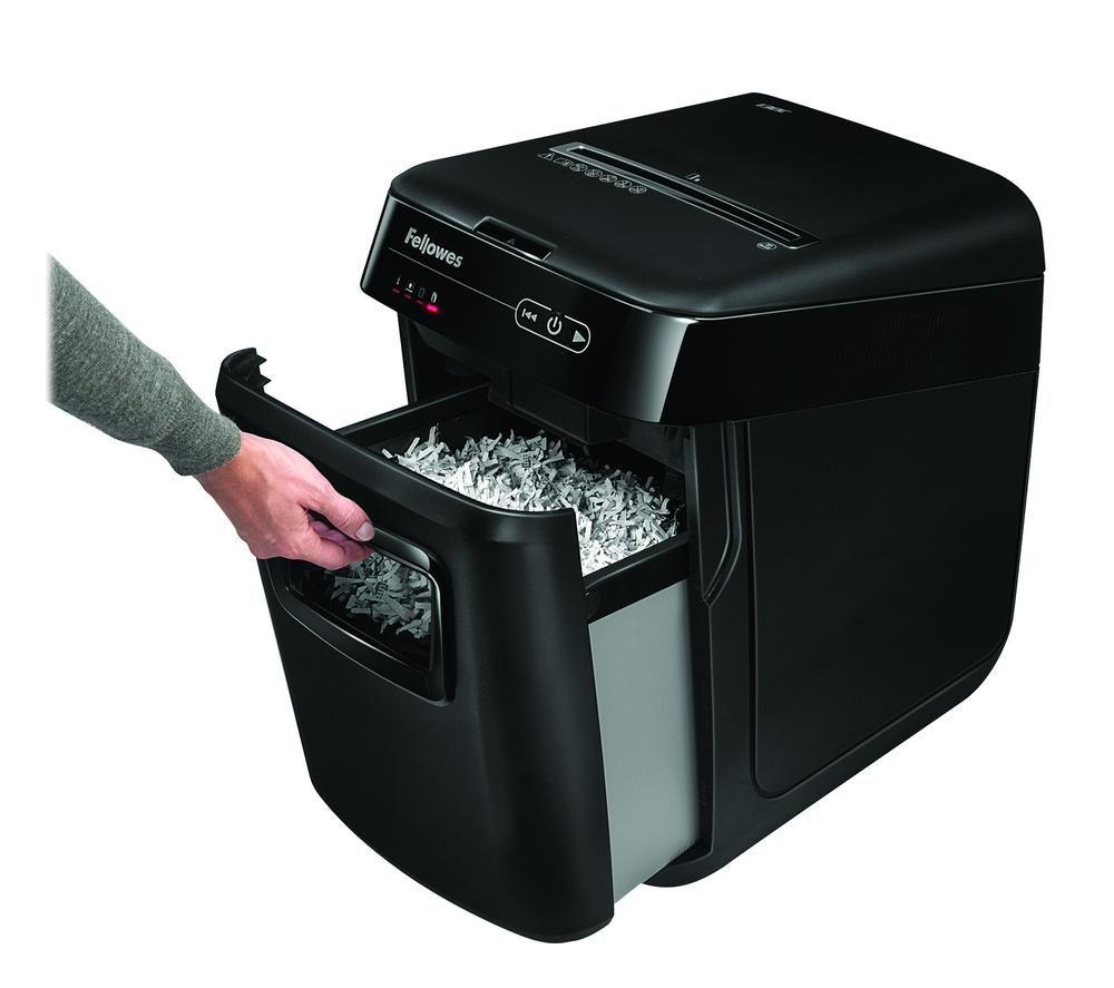 FELLOWES AutoMax 130C Cross Cut Paper Shredder image number 8 of 10