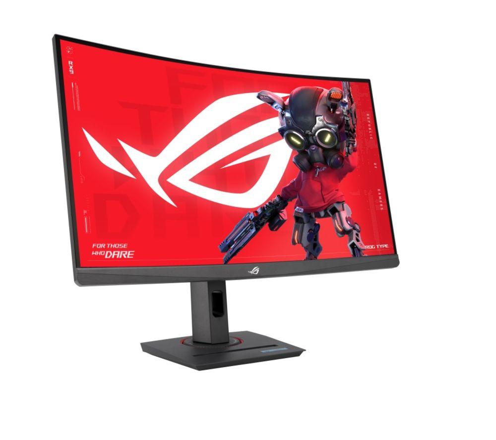 ASUS ROG STRIX XG27WCMS Quad HD 27" Curved VA Gaming Monitor - Black image number 3 of 3