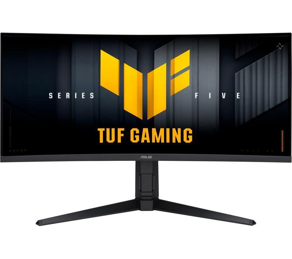 Asus Tuf Vg34wqml5a Wide Quad Hd 34" Curved Led Gaming Monitor - Black, Black