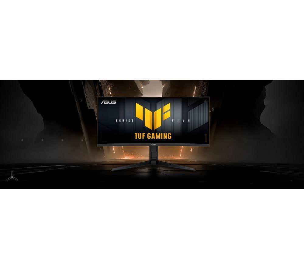 ASUS TUF VG34WQML5A Wide Quad HD 34" Curved LED Gaming Monitor - Black image number 7 of 7