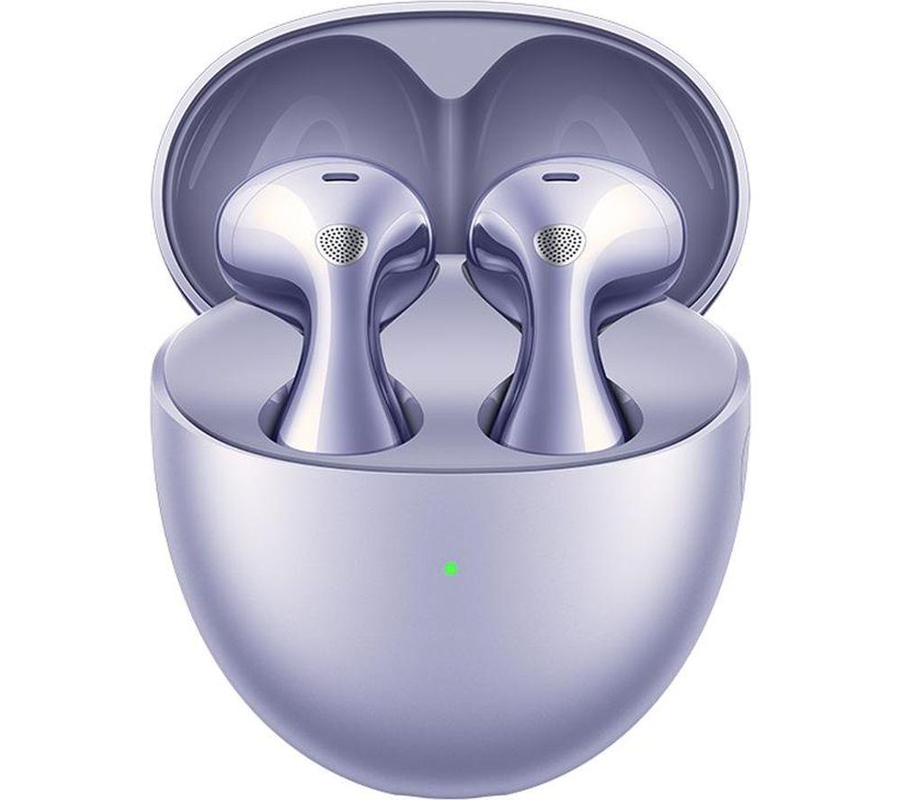HUAWEI Freebuds 6 Wireless Bluetooth Noise-Cancelling Earbuds - Purple image number 3 of 12