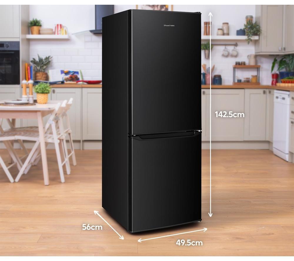 RUSSELL HOBBS RH143FF492E1B 70/30 Fridge Freezer - Black image number 5 of 6
