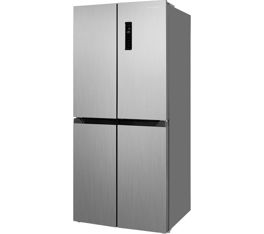 RUSSELL HOBBS RH180A4FF802E1SS American-Style Fridge Freezer - Silver image number 2 of 4