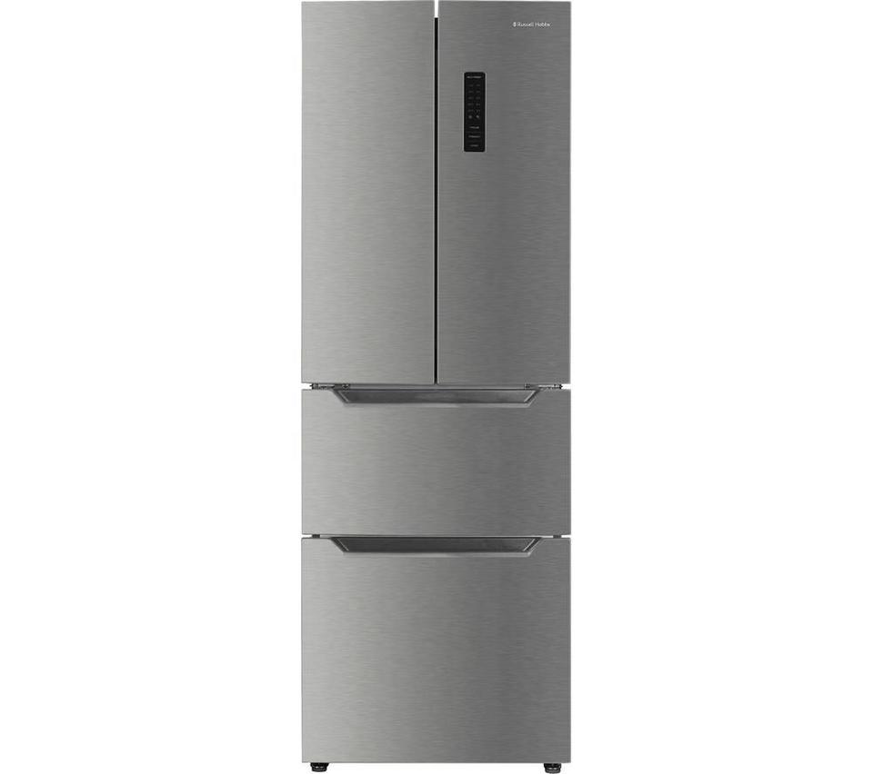 RUSSELL HOBBS RH186FDFF602E1SS American-Style Fridge Freezer - Stainless Steel