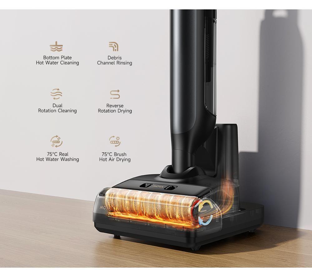 MOVA  M10 Upright Wet & Dry Floor Cleaner - Black image number 5 of 8