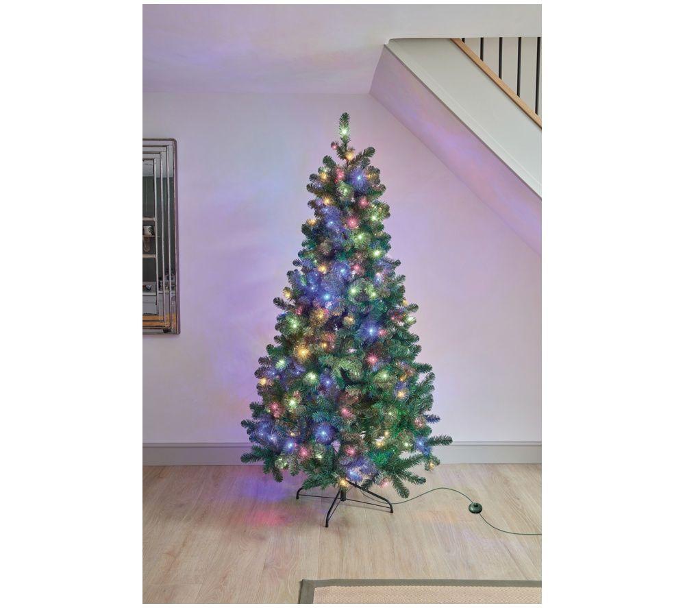 SMART GARDEN Three Kings InLit Christmas Tree with Lights - 7 ft, Green image number 3 of 3
