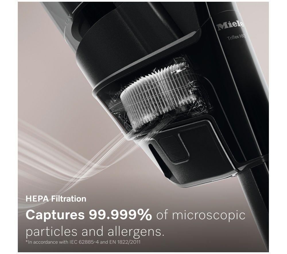 MIELE Triflex HX3 Cordless Vacuum Cleaner - Brilliant White image number 4 of 6