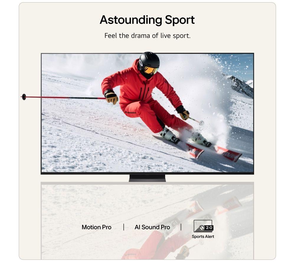LG QNED87 100" QNED AI Mini LED 4K HDR Smart TV 2026 - 100QNED87B6 image number 11 of 13