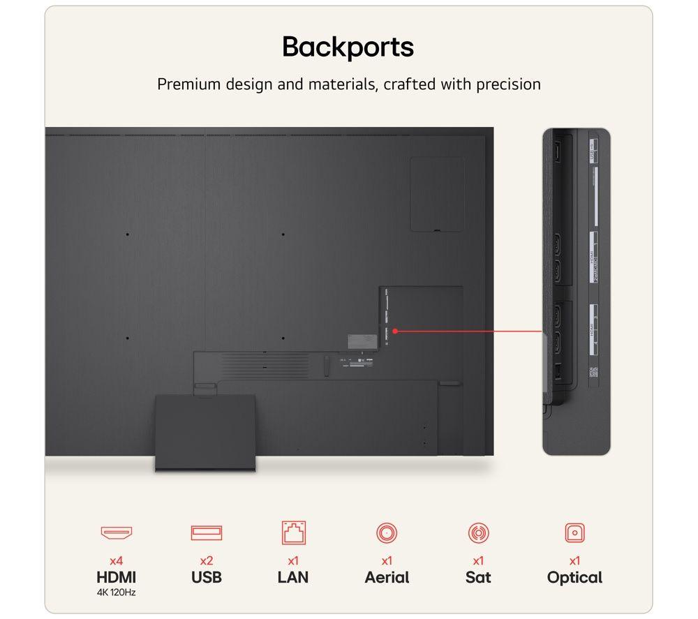 LG QNED87 100" QNED AI Mini LED 4K HDR Smart TV 2026 - 100QNED87B6 image number 13 of 13