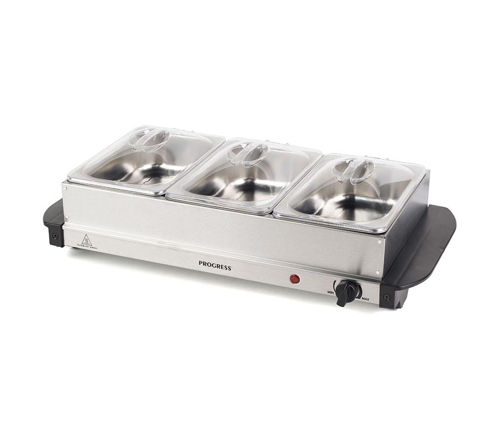 PROGRESS EK3664PH Electric Buffet Server - Silver