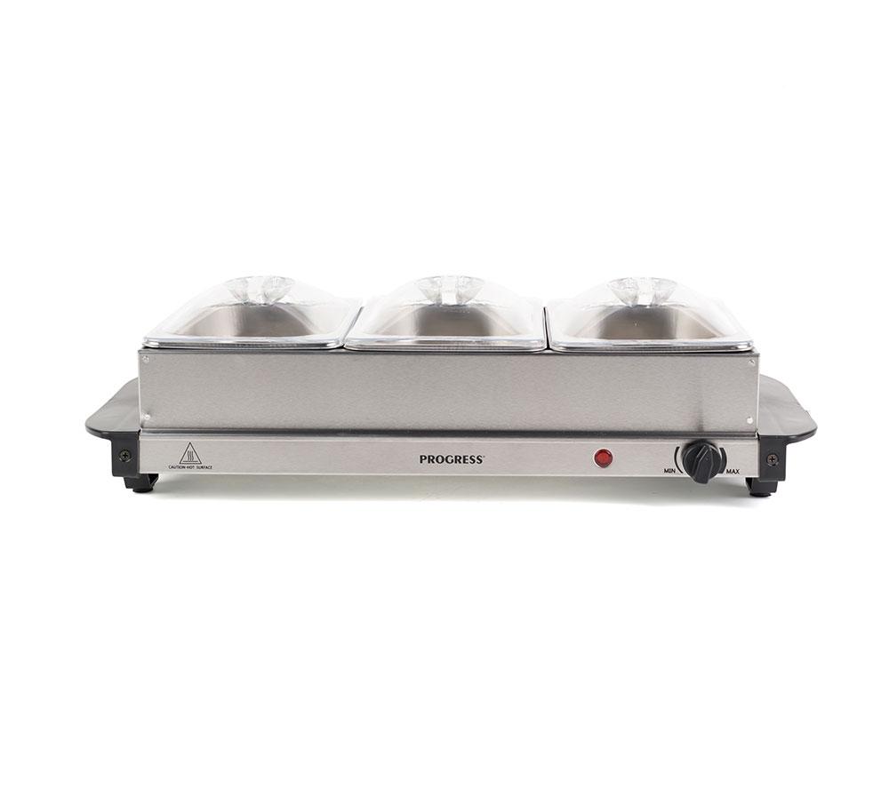 PROGRESS EK3664PH Electric Buffet Server - Silver image number 2 of 9
