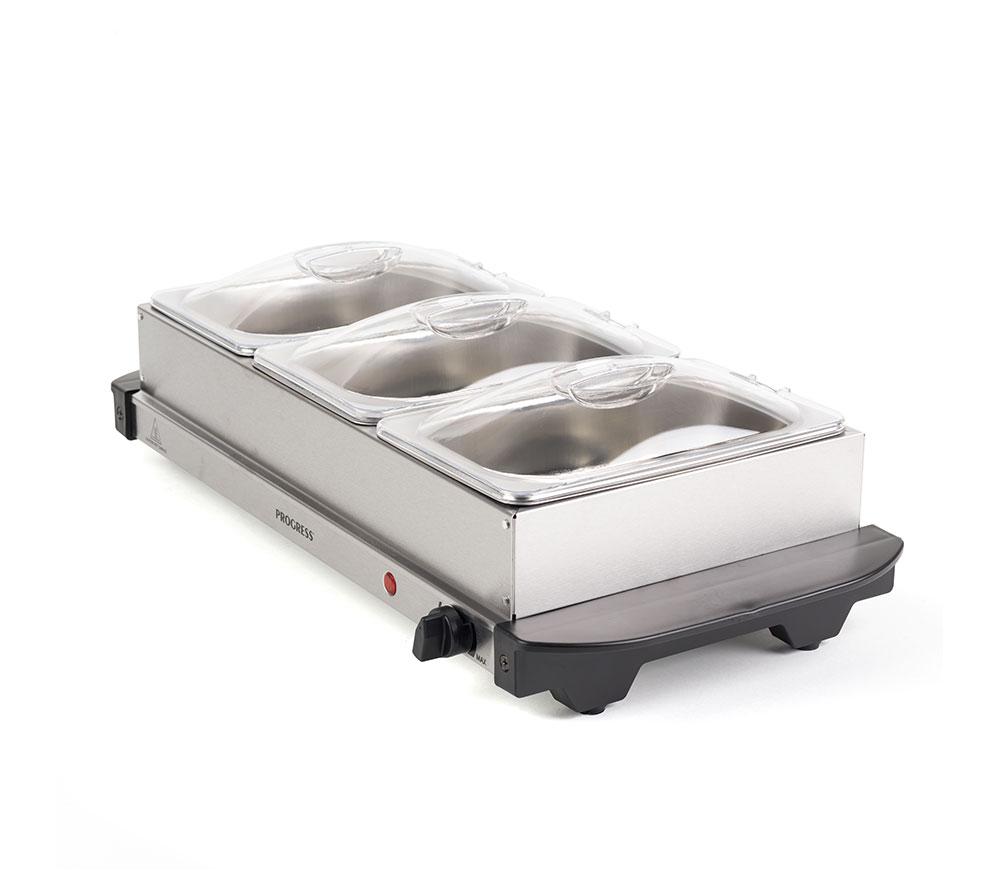 PROGRESS EK3664PH Electric Buffet Server - Silver image number 3 of 9
