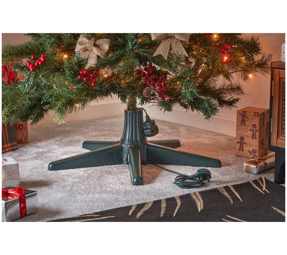 SMART GARDEN Three Kings Rotating Tree Stand - Green