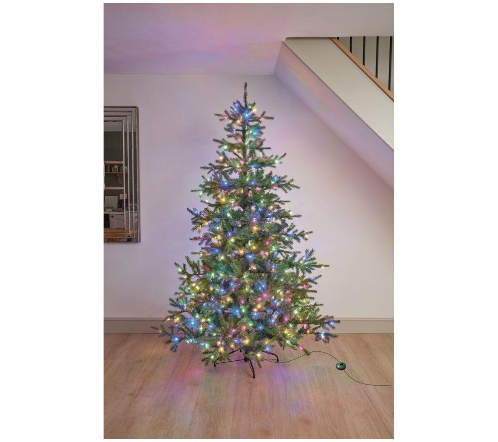 SMART GARDEN Three Kings InLit Christmas Tree with Light - 7 feet, Green image number 3 of 4