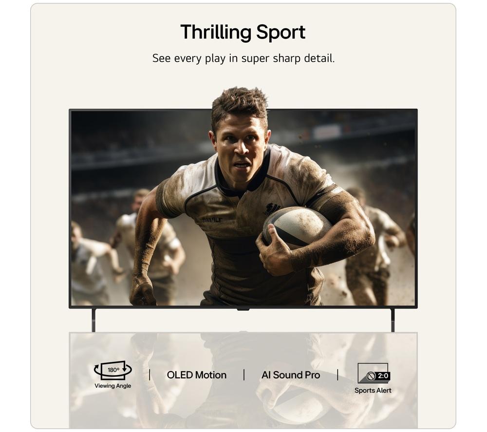 LG B6 48" OLED AI 4K HDR Smart TV 2026 - OLED48B65LA image number 11 of 14