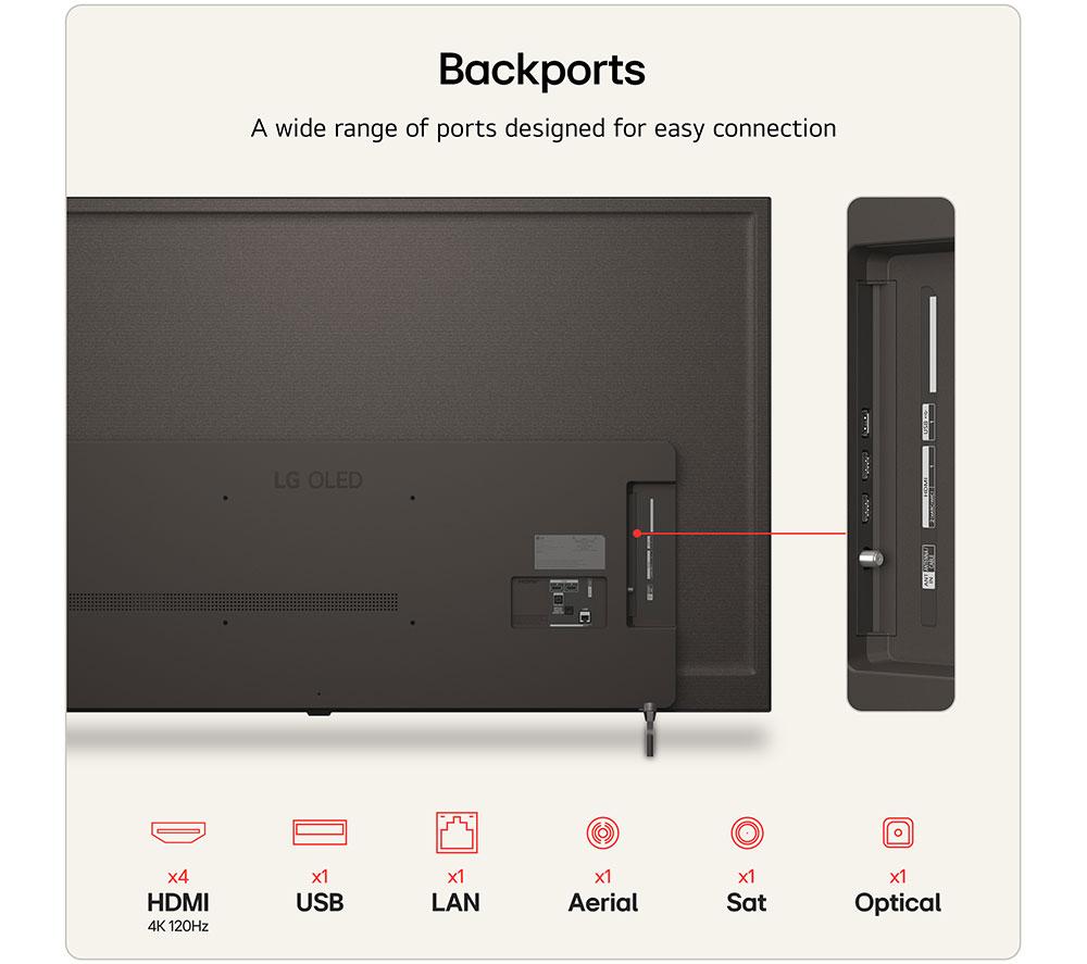 LG B6 65" OLED AI 4K HDR Smart TV 2026 - OLED65B6ELC image number 14 of 14