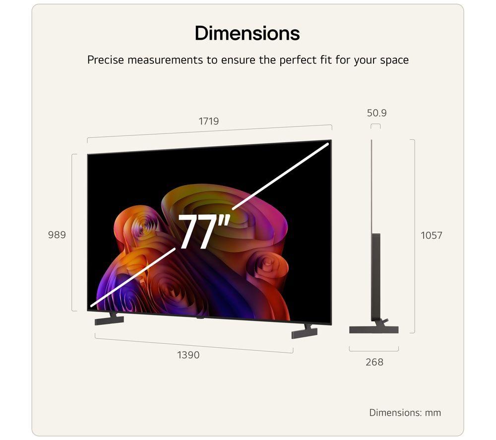 LG B6 77" OLED AI 4K HDR Smart TV 2026 - OLED77B6ELC image number 2 of 14