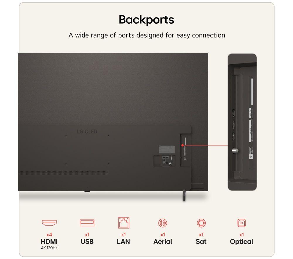 LG B6 77" OLED AI 4K HDR Smart TV 2026 - OLED77B6ELC image number 4 of 14
