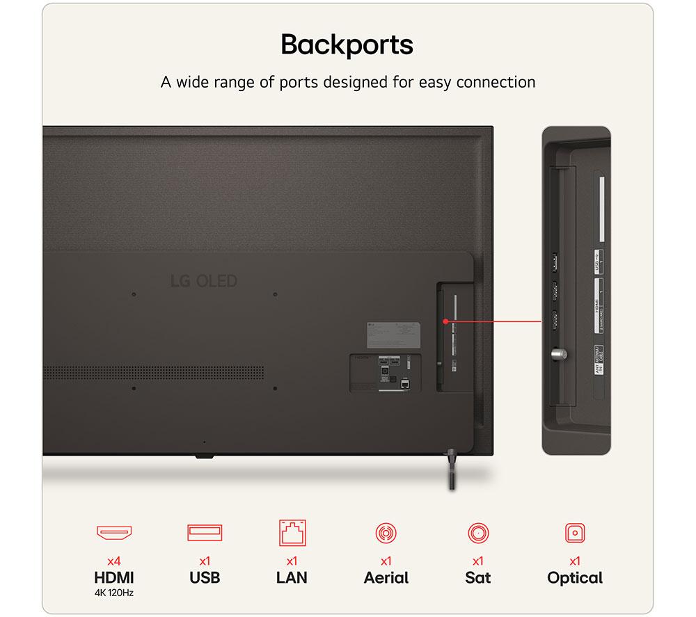 LG B6 55" OLED AI 4K HDR Smart TV 2026 - OLED55B6ELC image number 14 of 14