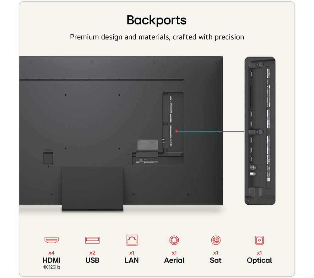 LG QNED86 65" QNED AI Mini LED 4K HDR Smart TV 2026 - 65QNED86B6B image number 12 of 13