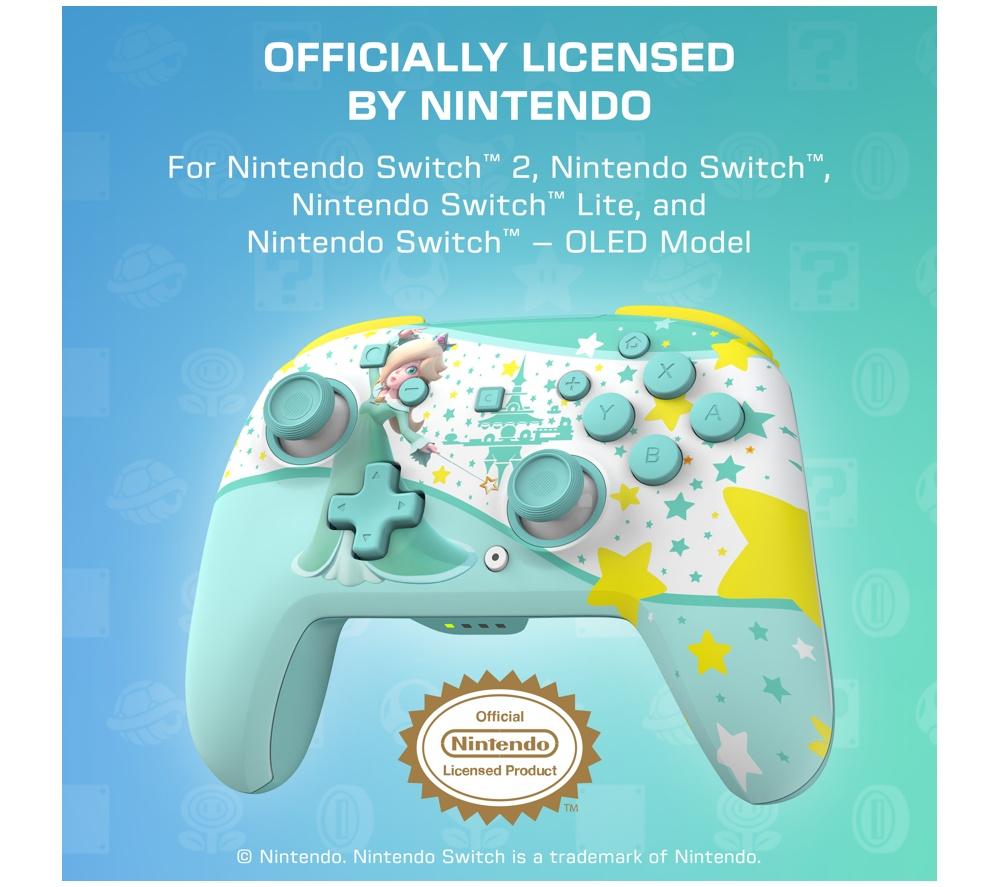 TURTLE BEACH Rematch Wireless Controller for Nintendo Switch 2 - Rosalina image number 3 of 14