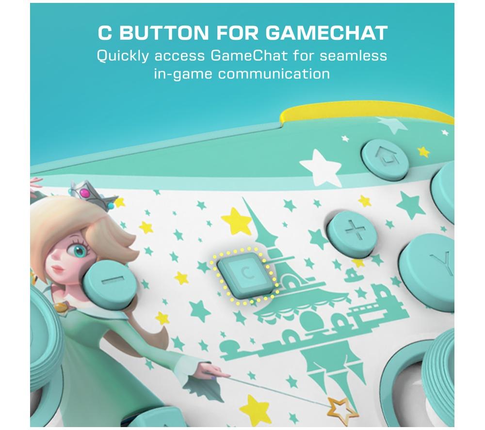 TURTLE BEACH Rematch Wireless Controller for Nintendo Switch 2 - Rosalina image number 6 of 14