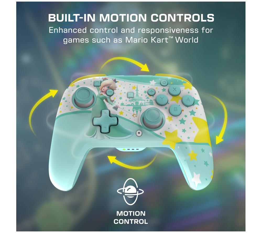 TURTLE BEACH Rematch Wireless Controller for Nintendo Switch 2 - Rosalina image number 8 of 14