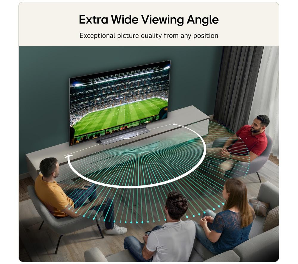 LG C6 55" OLED AI 4K HDR Smart TV 2026 - OLED55C64LA image number 10 of 15