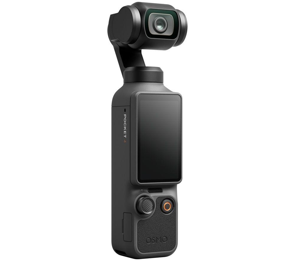 DJI Osmo Pocket 4 4K Ultra HD Action Camera - Black