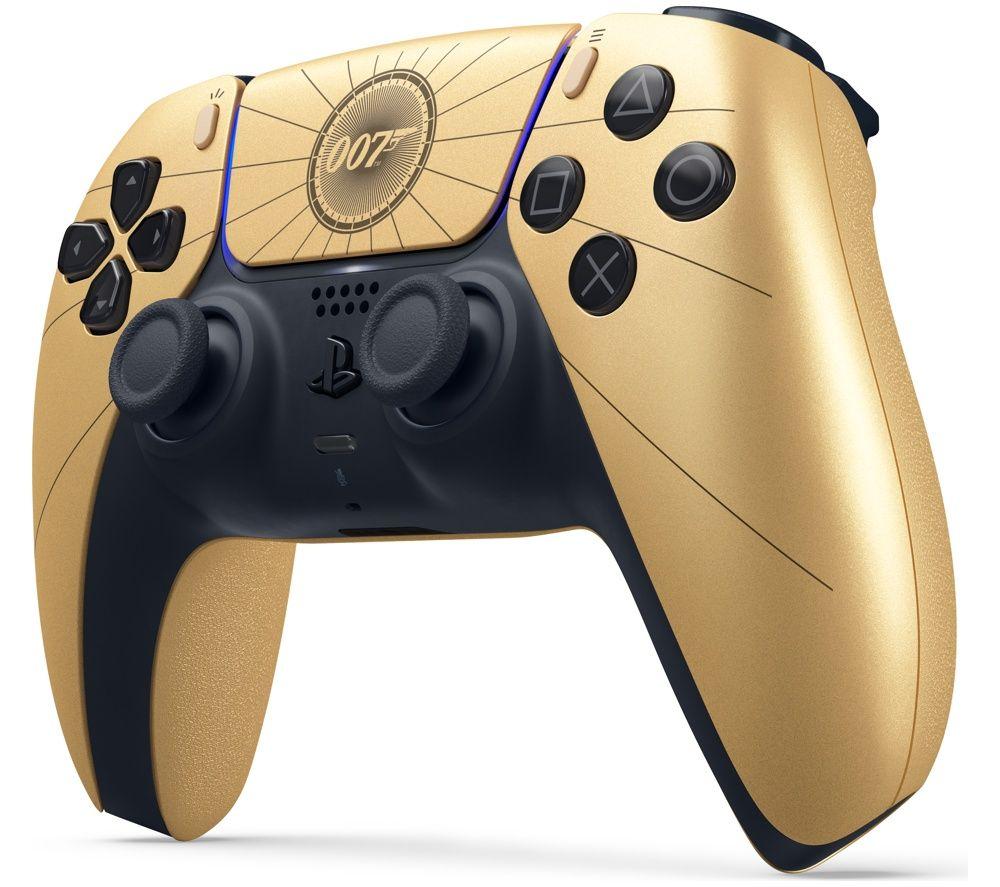 PLAYSTATION PlayStation PS5 007 First Light DualSense Wireless Controller - Gold & Black image number 5 of 8