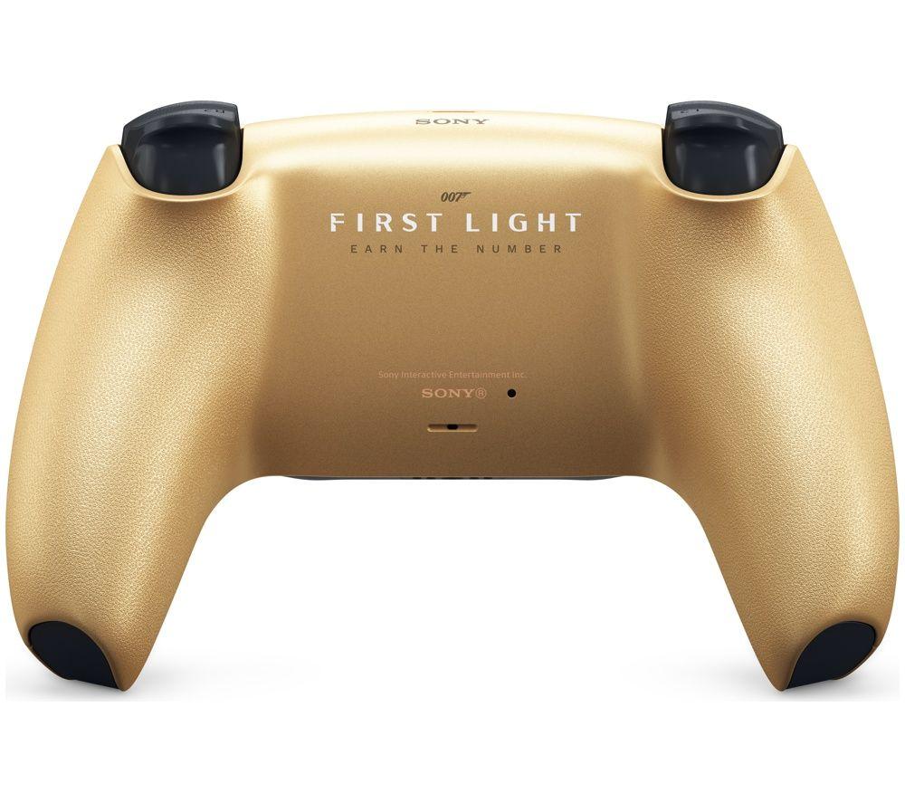 PLAYSTATION PlayStation PS5 007 First Light DualSense Wireless Controller - Gold & Black image number 8 of 8