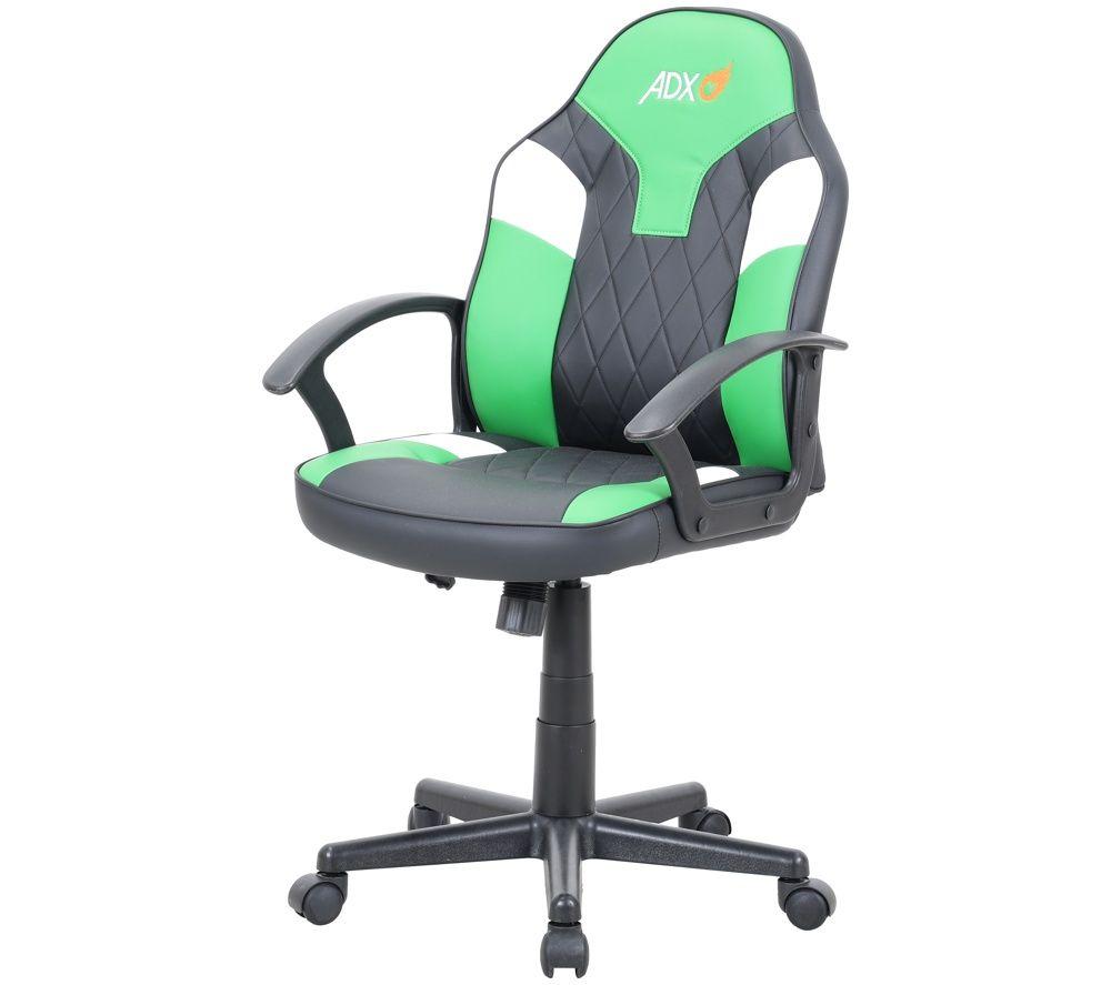 ADX Firebase Lite Gaming Chair - Green & Black image number 3 of 9