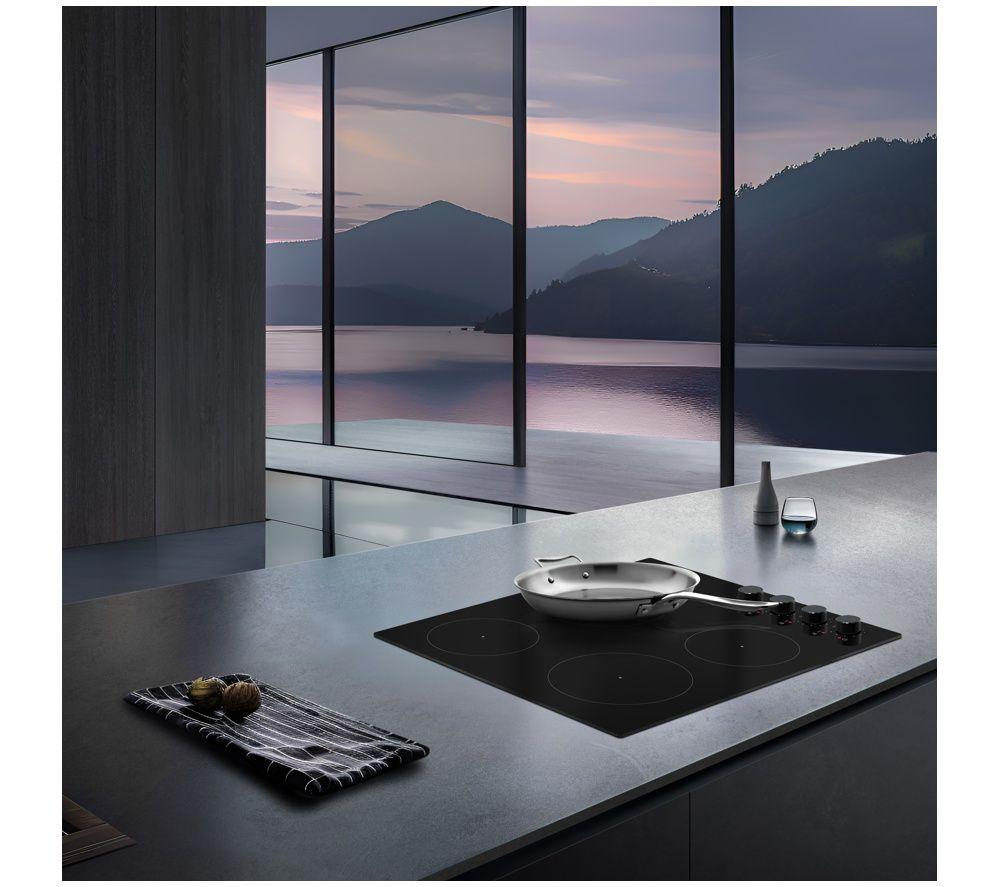 LOGIK LCHOBKN26 59 cm Electric Ceramic Hob - Black image number 2 of 4