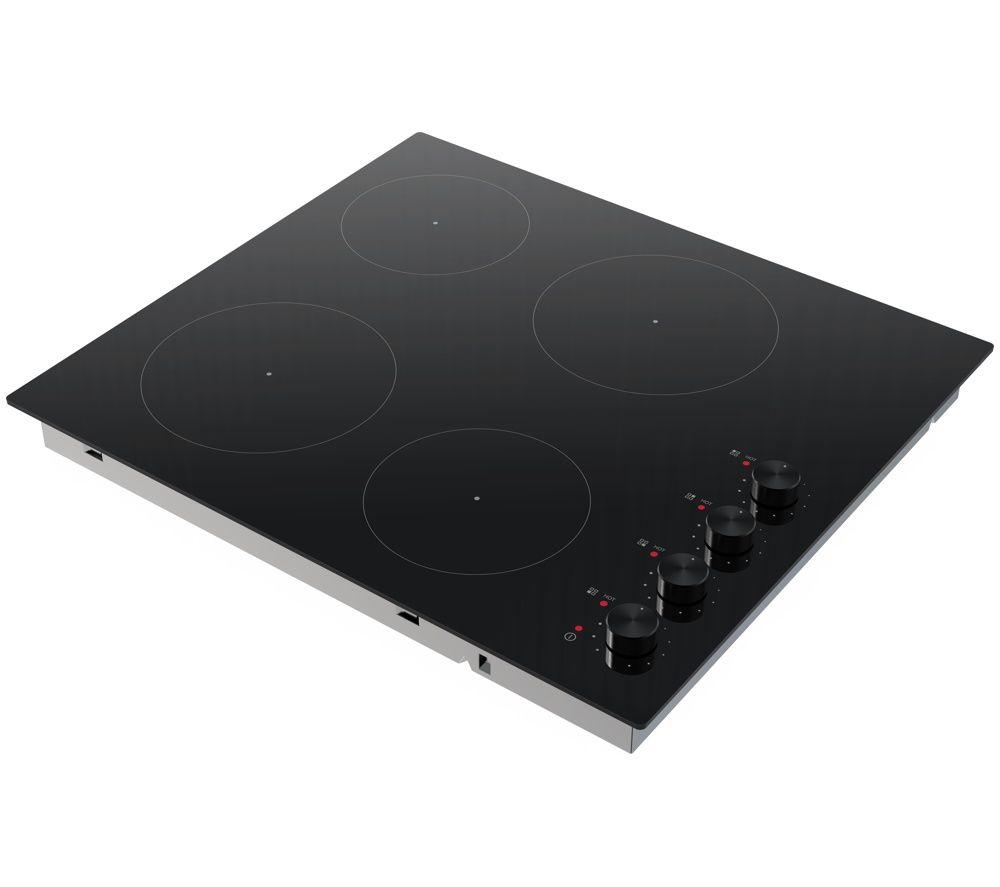 LOGIK LCHOBKN26 59 cm Electric Ceramic Hob - Black image number 3 of 4