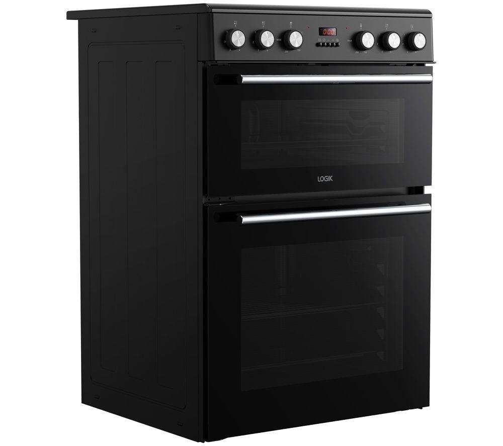 LOGIK LDOC60B26 60 cm Electric Ceramic Cooker - Black image number 2 of 6
