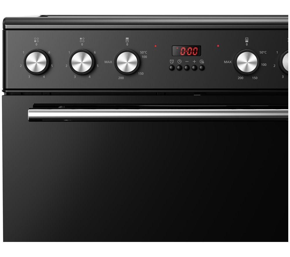 LOGIK LDOC60B26 60 cm Electric Ceramic Cooker - Black image number 5 of 6