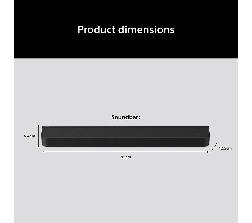 SONY BRAVIA Theatre Bar 7 HT-A7100 5.0.2 Sound Bar with Dolby Atmos & DTS:X image number 7 of 13