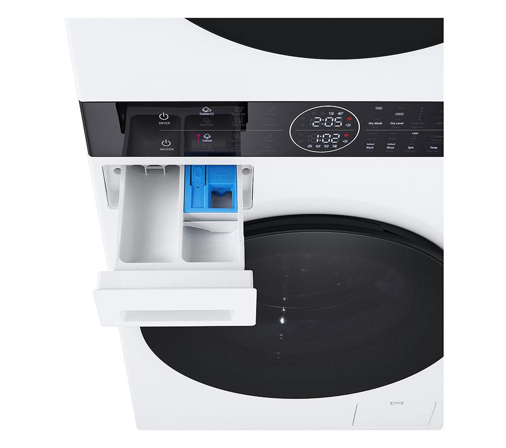 LG WashTower WT1210WWF WiFi-enabled 12 kg Washer Dryer - White image number 18 of 20