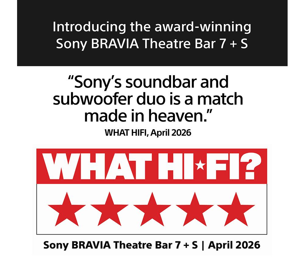 SONY BRAVIA Theatre Bar 7 HTA7100KIT.CEK 5.1.2 Wireless Sound Bar with Dolby Atmos image number 15 of 15