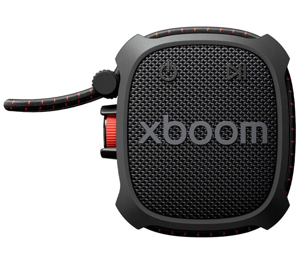 LG xboom Rock Portable Bluetooth Speaker - Black