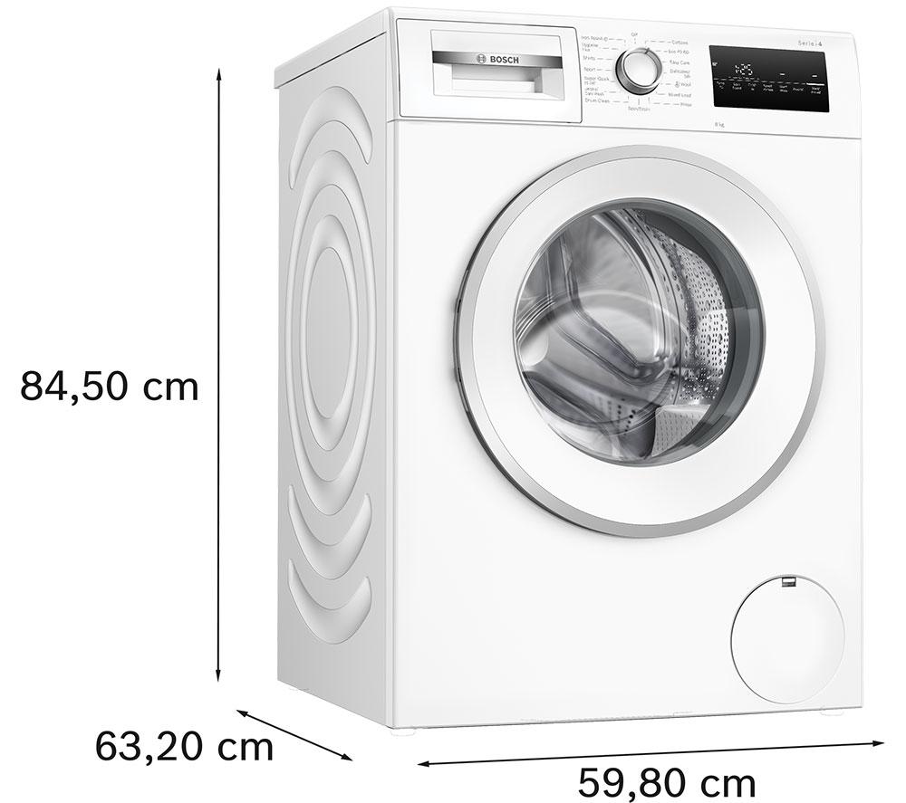 BOSCH Series 4 WAN28254GB 8 kg 1400 Spin Washing Machine - White image number 14 of 15